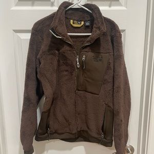 Mountain Hard Wear brown fleece jacket. W Large.